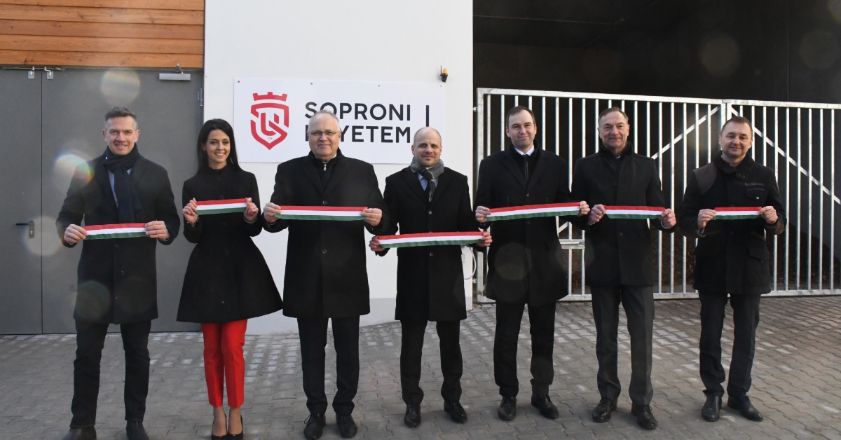 A Soproni Egyetem energetikai fejlesztésével első hazai egyetemként klímapozitív működésűvé vált