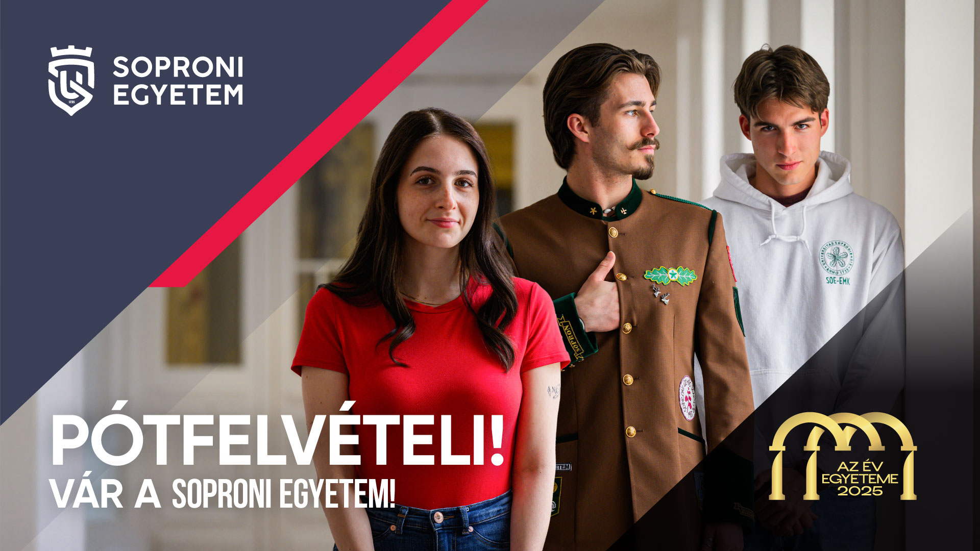 Felvételi csúcs és új esélyek a Soproni Egyetemen