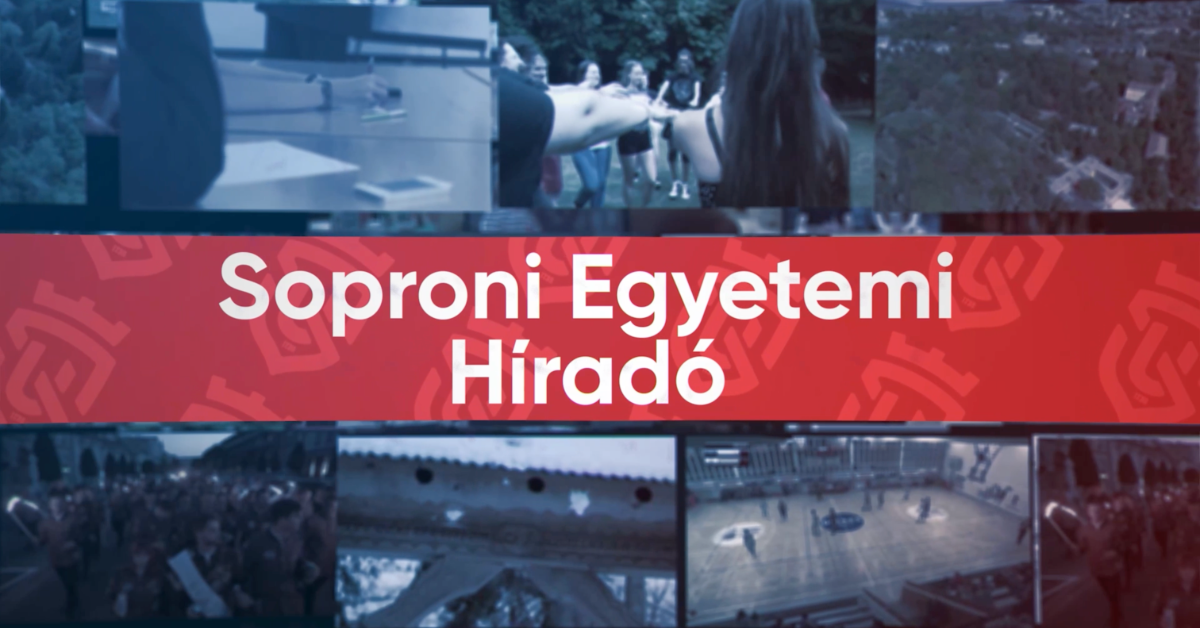 Már elérhető a Soproni Egyetemi Híradó legújabb adása