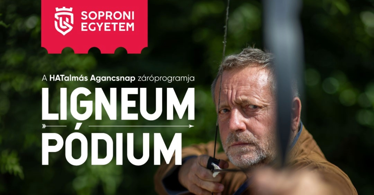 Soproni Egyetem: Kassai Lajos a Ligneum Pódium színpadán