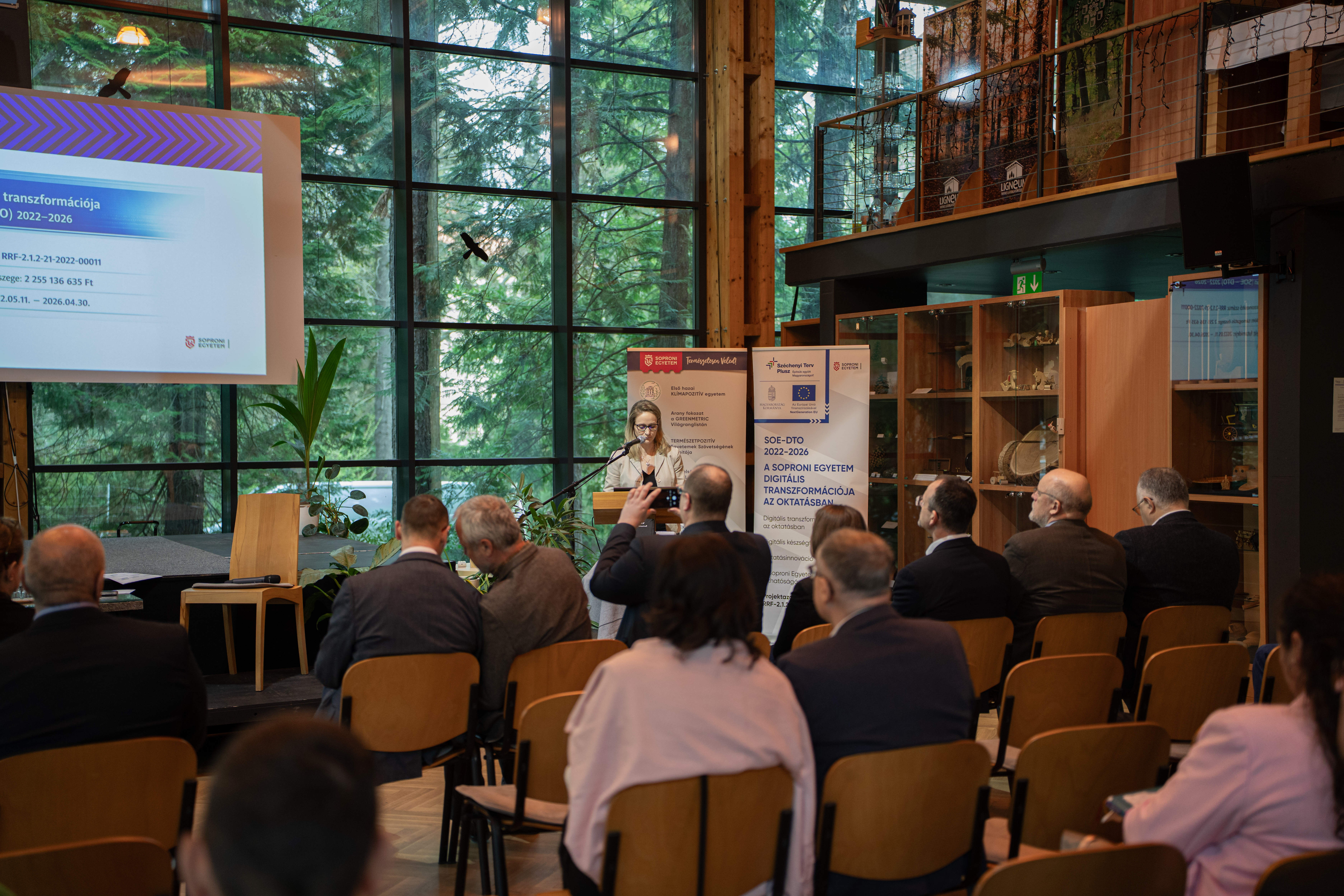 Digitális ugrás a jövőbe: lezárult a Soproni Egyetem négy éves RRF projektje