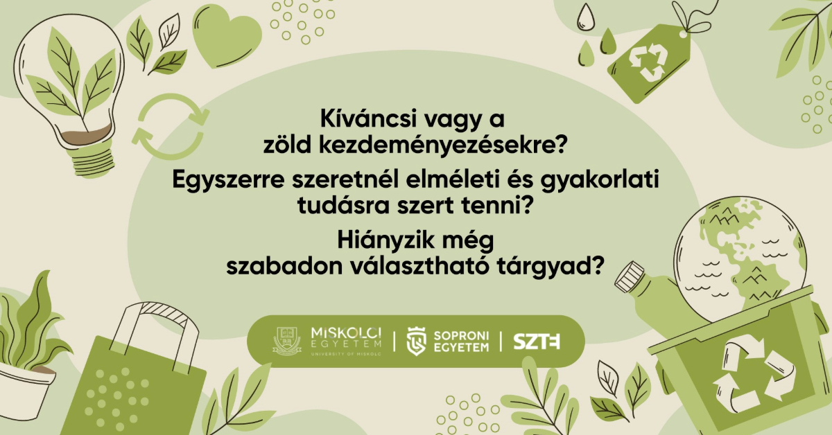 Közösen a zöldebb holnapért – Kooperatív kurzusok a fenntarthatóság jegyében 